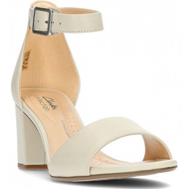 SANDALIAS CLARKS DEVAMAE MARFIL