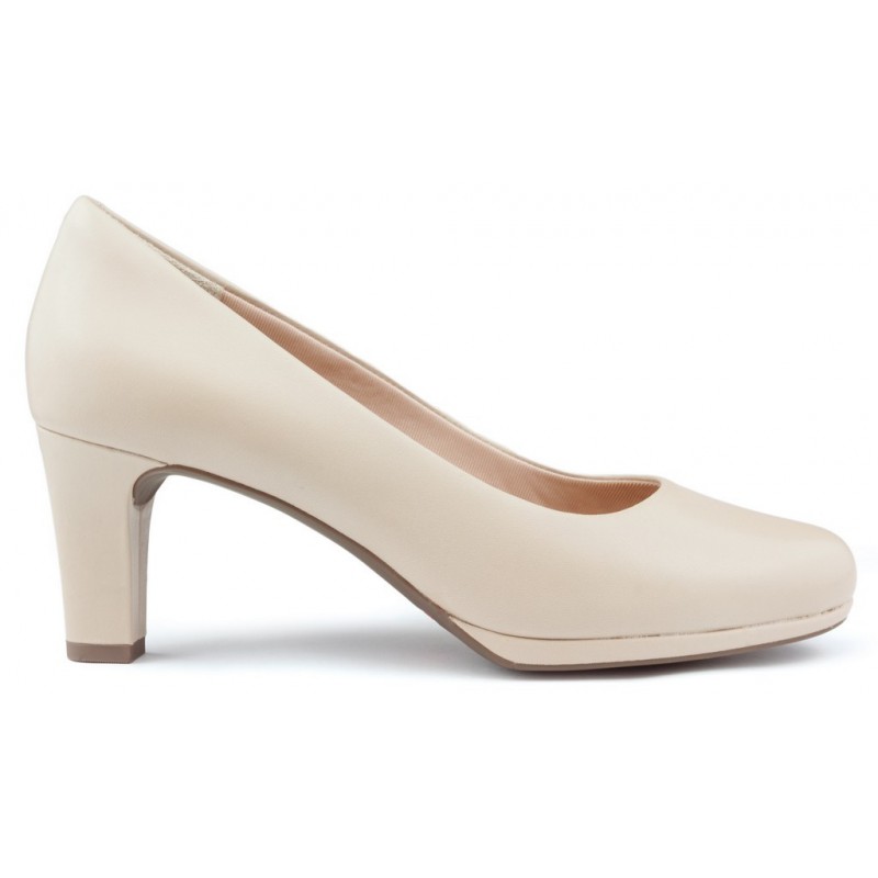 ZAPATOS ROCKPORT TOTAL MOTION LEAH PUMP BEIGE