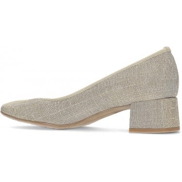 ZAPATOS CON TACON MASCARO 50473 PLATA