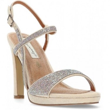 SANDALIAS DE MARIAMARE CON TACÓN 68342 NUDE