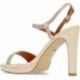 SANDALIAS DE MARIAMARE CON TACÓN 68342 NUDE