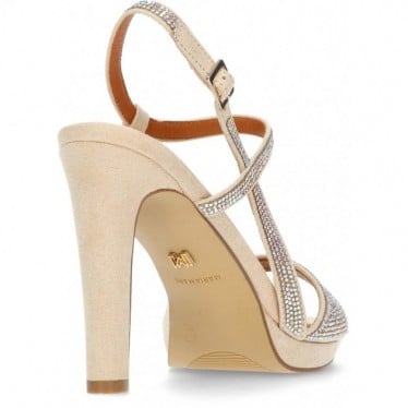 SANDALIAS DE MARIAMARE CON TACÓN 68342 NUDE