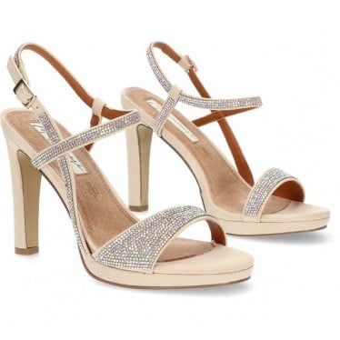 SANDALIAS DE MARIAMARE CON TACÓN 68342 NUDE