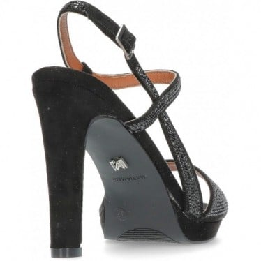 SANDALIAS DE MARIAMARE CON TACÓN 68342 BLACK