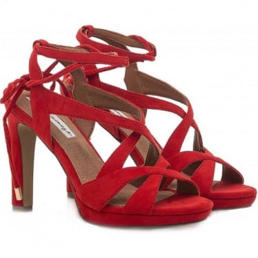 SANDALIAS DE MARIAMARE CON TACÓN 68367 RED