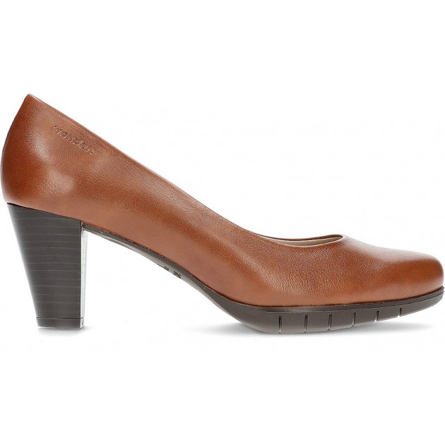 ZAPATOS CON TACON WONDERS I6070 CUERO ZAPATOS CON TACON WONDERS I6070 CUERO