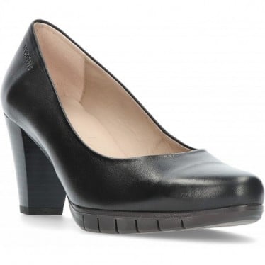ZAPATOS CON TACON WONDERS I6070 NEGRO