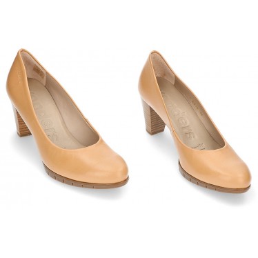 ZAPATOS CON TACON WONDERS I6070 SAND
