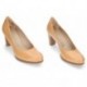 ZAPATOS CON TACON WONDERS I6070 SAND