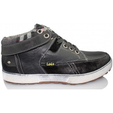 LOIS ZAPATILLAS BOTIN PARA HOMBRE  NEGRO