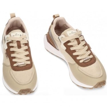 Deportivas para mujer de MTNG plity tan 60458 AFELPADO_JOIN_SAND