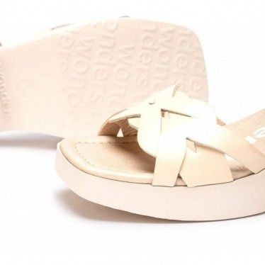 Sandalias Wonders D-1011 Catalina NATURAL