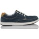 CLARKS NORWIN VIBE CANVAS CORDONES  AZUL