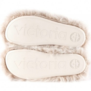 Pantuflas Victoria 1081120 Norte Pelo BEIGE