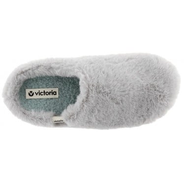 Pantuflas Victoria 1081119 Norte Pelo Soft GRIS