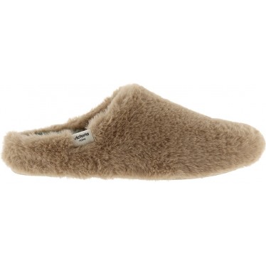 Pantuflas Victoria 1081119 Norte Pelo Soft BEIGE