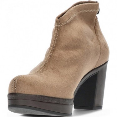 Botines para mujer PEDRO MIRALLES 26500 ante strech TAUPE