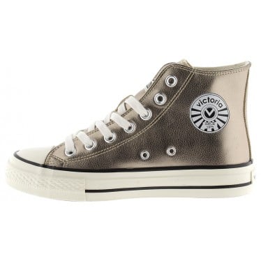 Deportiva Victoria 1057106 Tribu Brillo Metal PLATINO