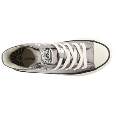 Deportiva Victoria 1057106 Tribu Brillo Metal PLATA