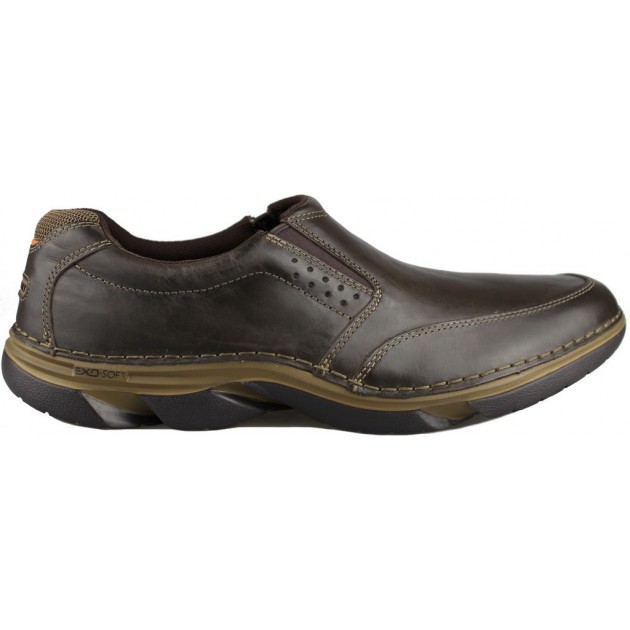 ROCKPORT RSLF SLIP ON MARRON