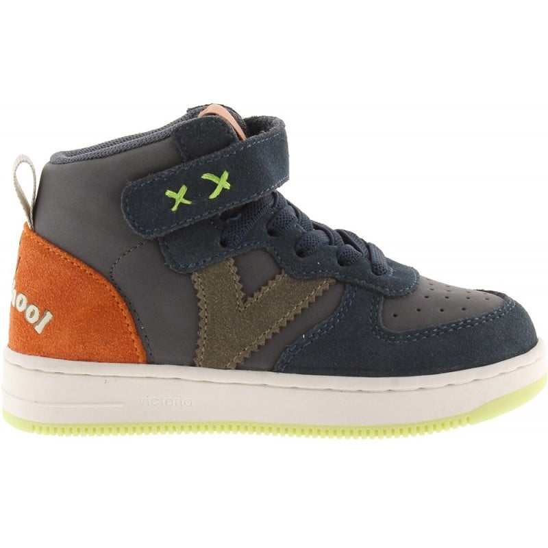 Botin Victoria 1124122 Tiempo efecto piel ANTRACITA