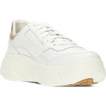 Deportivas para mujer GEOX d45nhb nebula BLANCO