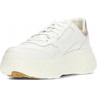 Deportivas para mujer GEOX d45nhb nebula BLANCO