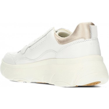 Deportivas para mujer GEOX d45nhb nebula BLANCO