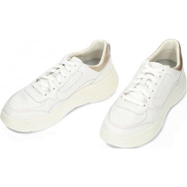 Deportivas para mujer GEOX d45nhb nebula BLANCO