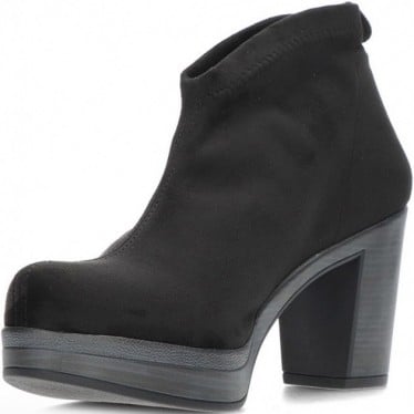Botines para mujer PEDRO MIRALLES 26500 ante strech NEGRO