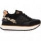Deportivas Gioseppo 64339 Skien Animal Print NEGRO