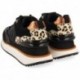Deportivas Gioseppo 64339 Skien Animal Print NEGRO
