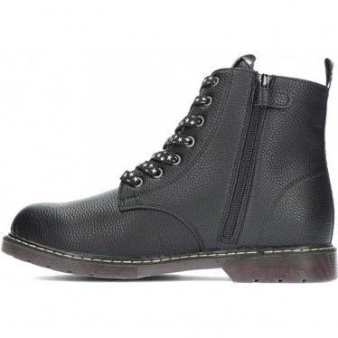 Botas para niña de GARVALIN 241565 mat estrellas NEGRO