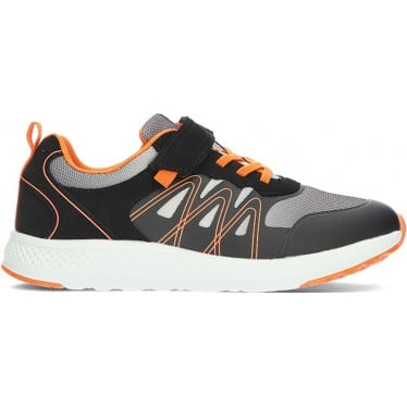 Deportiva para niño de GARVALIN 241821B rejilla NEGRO