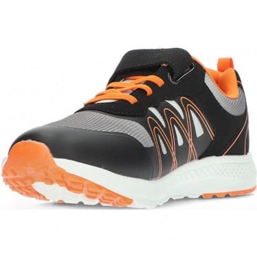 Deportiva para niño de GARVALIN 241821B rejilla NEGRO
