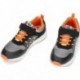 Deportiva para niño de GARVALIN 241821B rejilla NEGRO