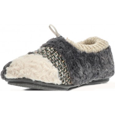 Pantufla para hombre de VULLADI modelo 5614 cas GRISES_TRICOT