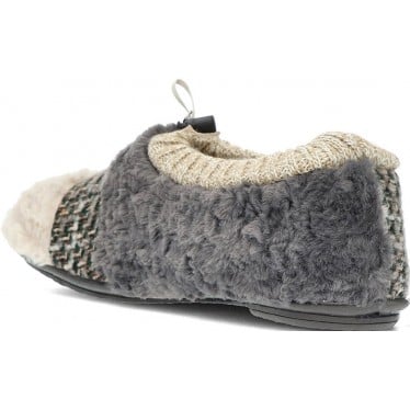 Pantufla para hombre de VULLADI modelo 5614 cas GRISES_TRICOT
