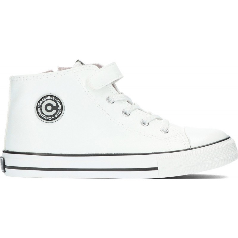 SNEAKER UNISEX CONGUITOS NAPA KIDS 283007 WHITE