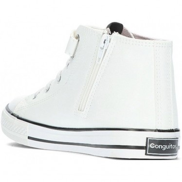 SNEAKER UNISEX CONGUITOS NAPA KIDS 283007 WHITE