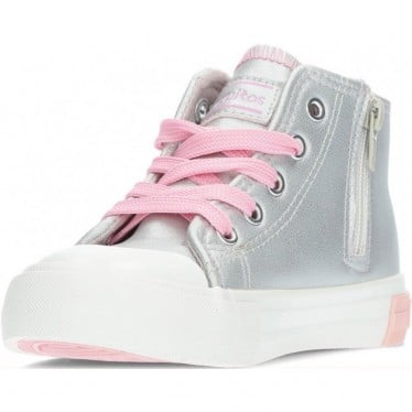 Sneakers unisex de CONGUITOS osito 127004 high LETTERS_SILVER