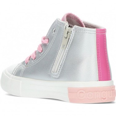 Sneakers unisex de CONGUITOS osito 127004 high LETTERS_SILVER