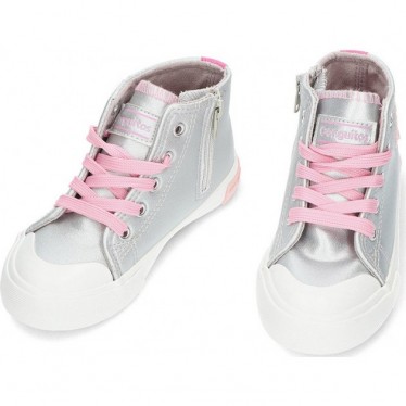Sneakers unisex de CONGUITOS osito 127004 high LETTERS_SILVER