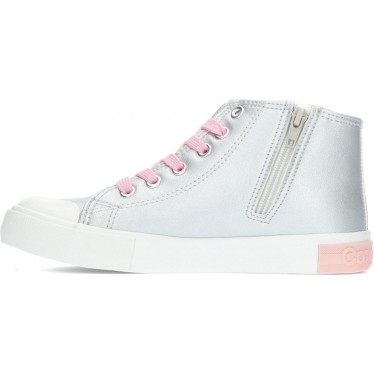 Zapatillas para niña de CONGUITOS 264004G LETTERS_SILVER