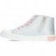 Zapatillas para niña de CONGUITOS 264004G LETTERS_SILVER