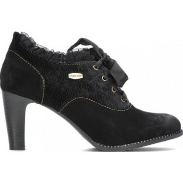 Botines para mujer de LAURA VITA alcbaneo244 NOIR