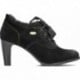 Botines para mujer de LAURA VITA alcbaneo244 NOIR