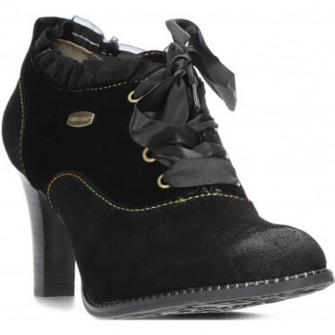 Botines para mujer de LAURA VITA alcbaneo244 NOIR
