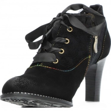 Botines para mujer de LAURA VITA alcbaneo244 NOIR