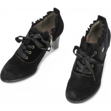 Botines para mujer de LAURA VITA alcbaneo244 NOIR
